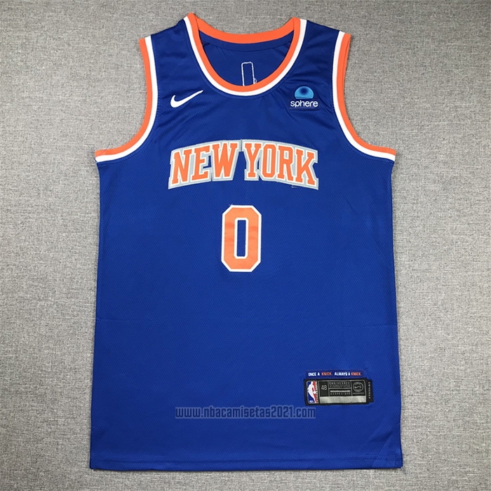 Camiseta New York Knicks Donte Divincenzo #0 Icon Azul